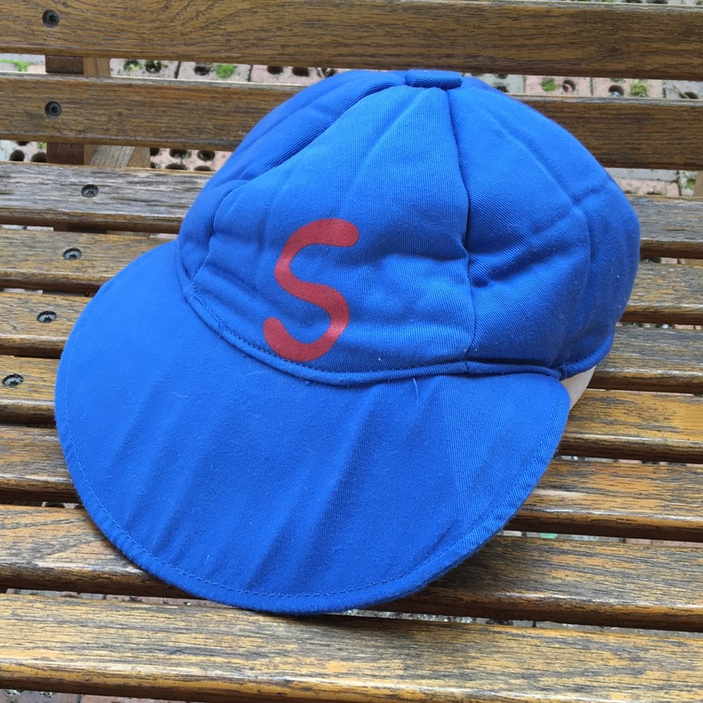 Oversized Charlie Brown baseball cap costume hat 12” 5 full panel button top S